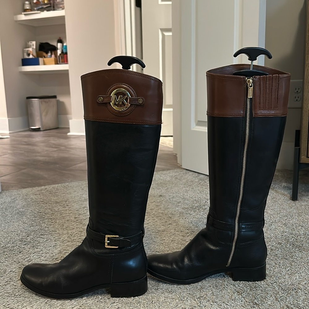 Michael Kors riding boots